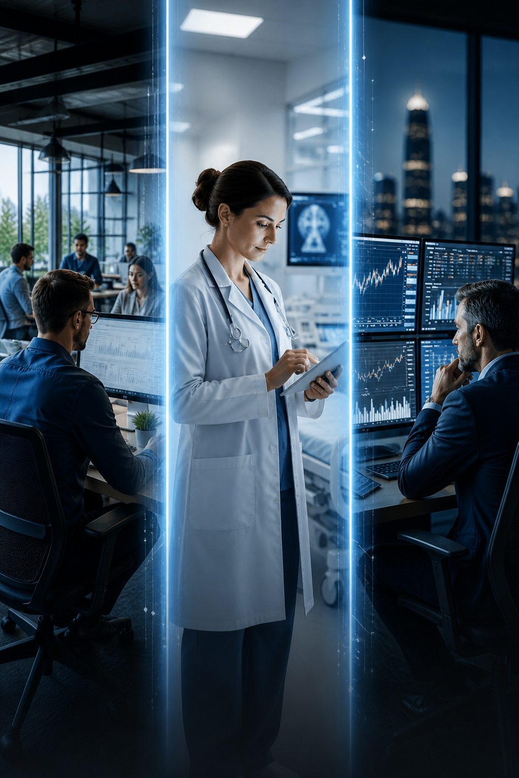 Technology alignment for residential, commercial, healthcare, and financial environments